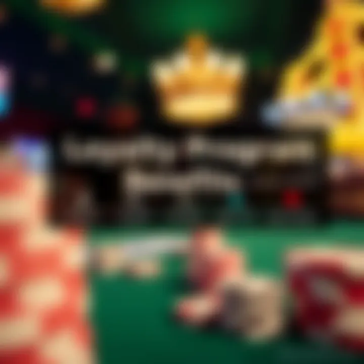 Infographic showcasing various Vegas loyalty program benefits