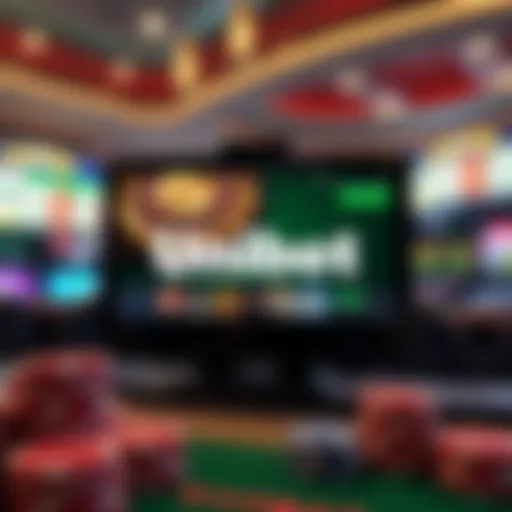 Overview of Unibet NJ Online Casino interface