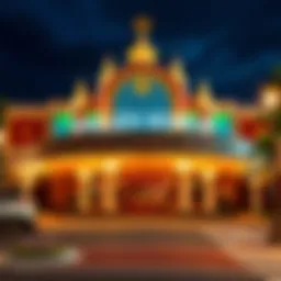 Exterior view of Valley Forge Casino showcasing its grandeur