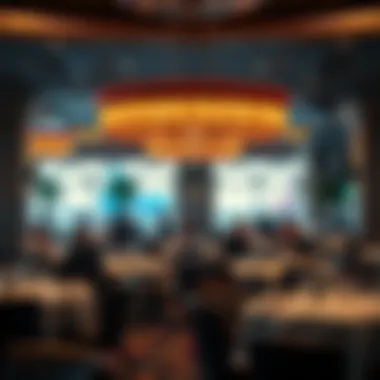 Winstar Casino Dining Experience Elegant dining area featuring unique culinary offerings